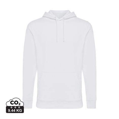 Sweat capuche unisexe publicitaire coton recyclé 340g Iqoniq Jasper