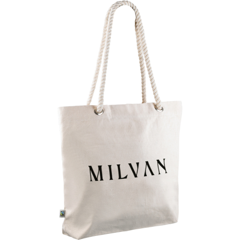 Sac cabas publicitaire coton équitable 280g BROOK