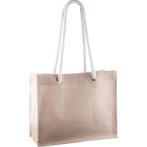 Sac cabas en jute promotionnel TOTEM