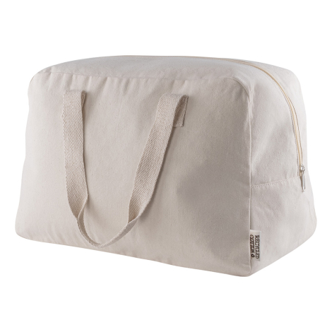 Sac de voyage publicitaire coton recyclé 280g ESCAPE