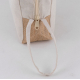 Trousse de toilette publicitaire coton et jute PALAWAN