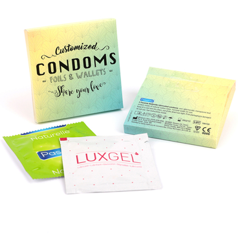 Kit 2 préservatifs personnalisable