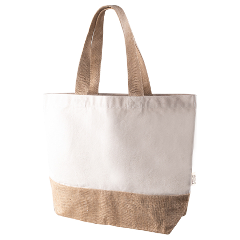 Sac shopping publicitaire coton recyclé 320g HANDEL