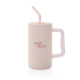 Mug publicitaire 800ml inox recyclé Cube