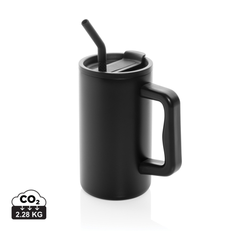 Mug publicitaire 800ml inox recyclé Cube