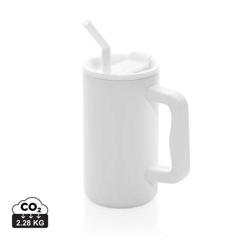 Mug publicitaire 800ml inox recyclé Cube