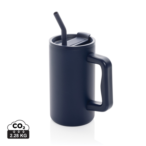 Mug publicitaire 800ml inox recyclé Cube