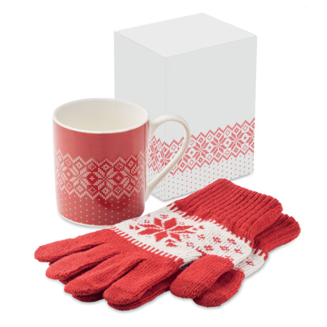 Set mug et gants hiver à personnaliser Copito Set