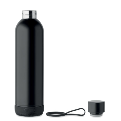 Bouteille-enceinte 500ml personnalisée inox recyclé Musey