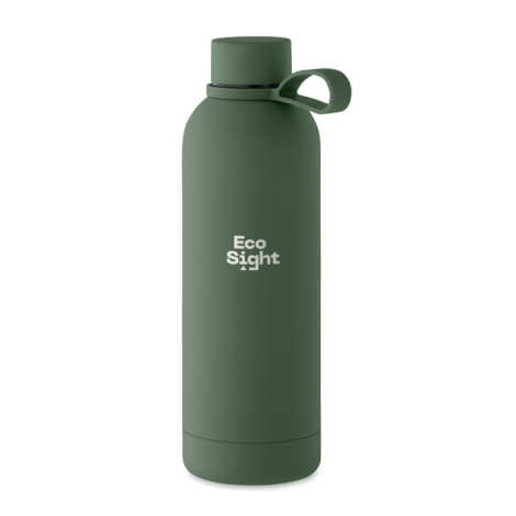 Bouteille publicitaire 500ml inox recyclé Emerald