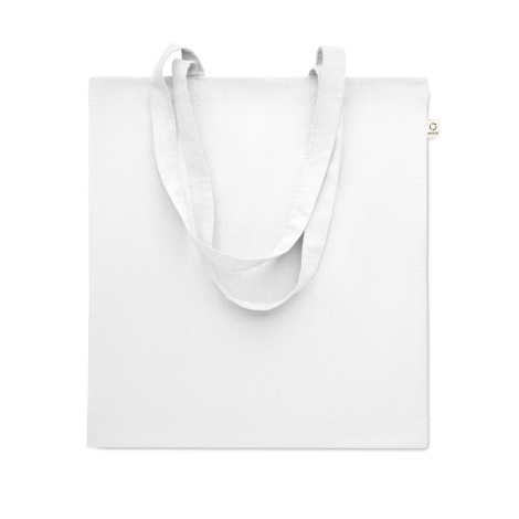 Tote bag en coton recyclé 140g à personnaliser Viveka Colour