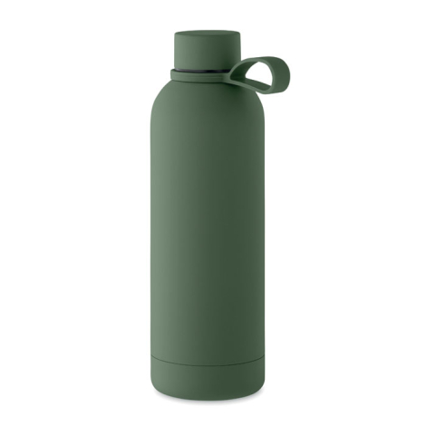 Bouteille publicitaire 500ml inox recyclé Emerald