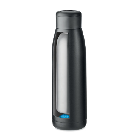 Bouteille isotherme inox recyclé 400ml personnalisée Calefrio