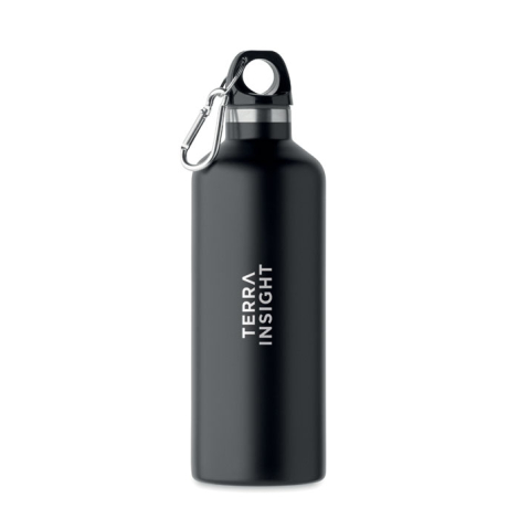 Gourde promotionnelle 500ml inox recyclé Carabi