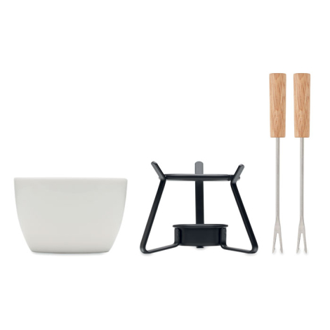 Set à fondue promotionnel en céramique 240ml Kase