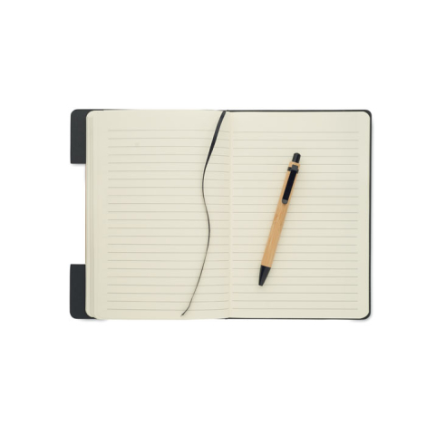 Carnet A5 promotionnel en feutre rPET et stylo Notemix