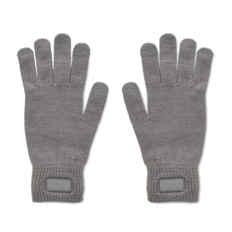 Gants tactiles promotionnels tricotés en rPET Handnit