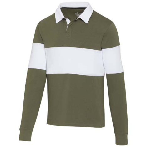 Sweatshirt rugbymen personnalisable coton bio unisexe - Clyde