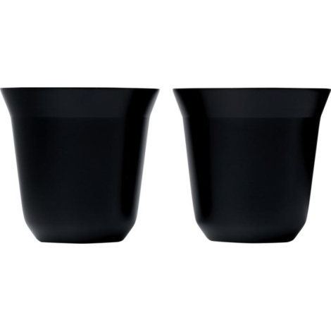 2 tasses espresso promotionnelles 80ml Duo