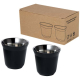 2 tasses espresso promotionnelles 80ml Duo