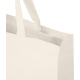 Grand sac shopping publicitaire coton recyclé 220g Odessa