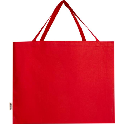 Grand sac shopping publicitaire coton recyclé 220g Odessa