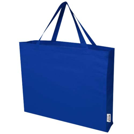 Grand sac shopping publicitaire coton recyclé 220g Odessa