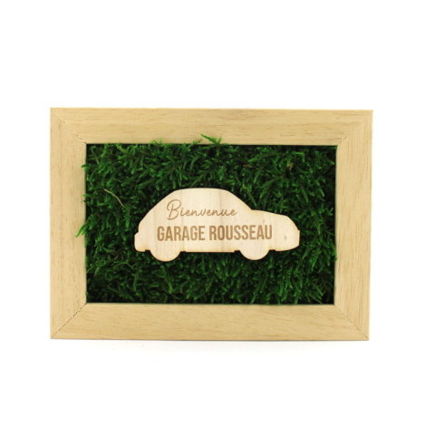 Cadre en bois avec mousse personnalisable