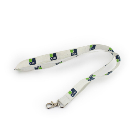 Lanyard en papier graines personnalisable