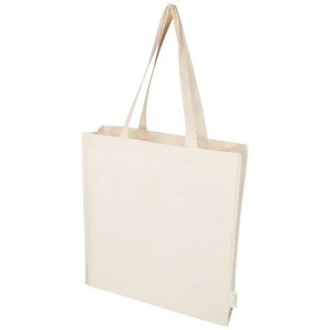 Sac shopping soufflets 180g coton bio personnalisé Orissa