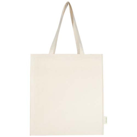 Sac shopping soufflets 180g coton bio personnalisé Orissa