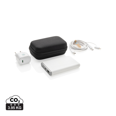 Set de 3 chargeurs personnalisable 20W et type C rPET Surge