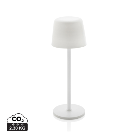 Lampe de table rechargeable recyclée personnalisée Zenic