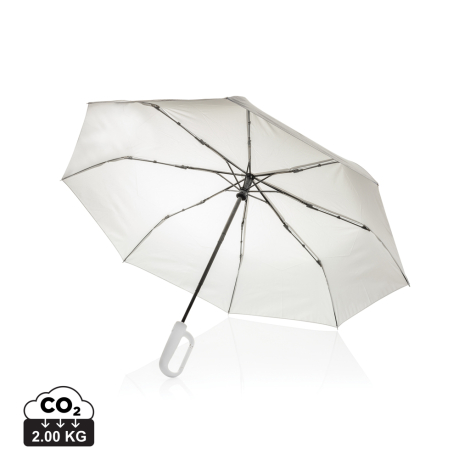 Parapluie promotionnel 21'' avec mousqueton rPET Yara