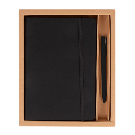 Set personnalisable carnet et stylo KUBAN 