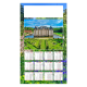 Calendrier personnalisable 2025 plaque 1 vue - Coralie