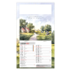 Calendrier plaque 1 vue personnalisable - Lise