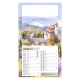 Calendrier plaque 1 vue personnalisable - Lise