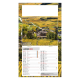 Calendrier sur plaque 1 vue personnalisable - Alain