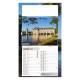 Calendrier sur plaque 1 vue personnalisable - Alain