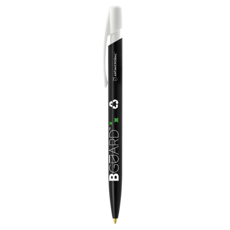 Stylo bille BIC® Media Clic BGUARD™ personnalisé antimicrobien