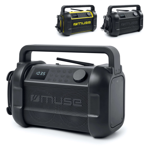 Radio de travail publicitaire avec bluetooth 20W radio FM Muse