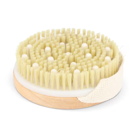 Brosse de bain en bambou promotionnelle