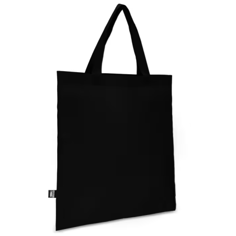 Tote-bag personnalisé avec poignées courtes rPET non tissé 75g