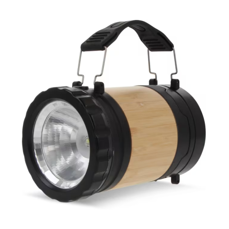 Lampe lanterne personnalisée en ABS et bambou