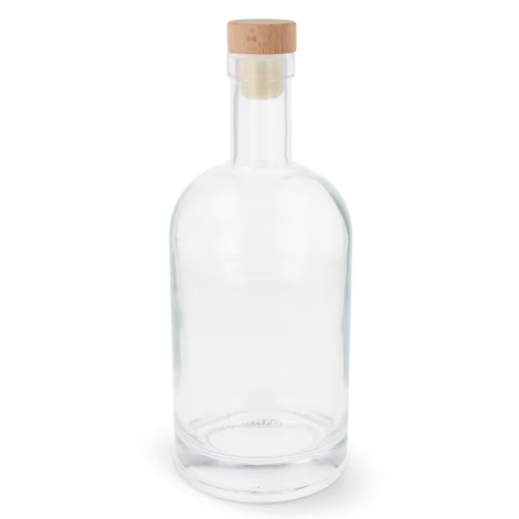 Bouteille en verre 500 ml à personnaliser