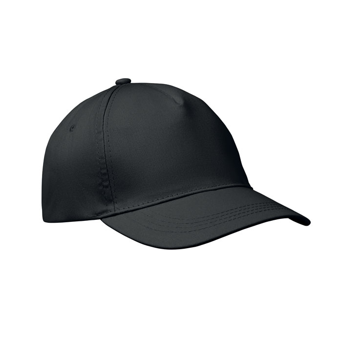 Casquette baseball personnalisable 5 pans Buzz Noir