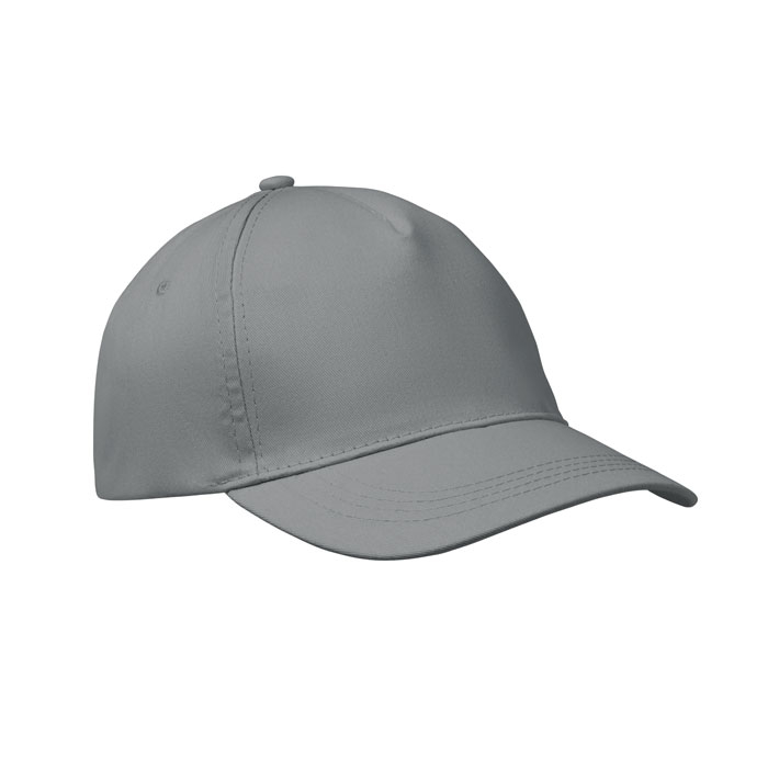 Casquette baseball personnalisable 5 pans Buzz Gris