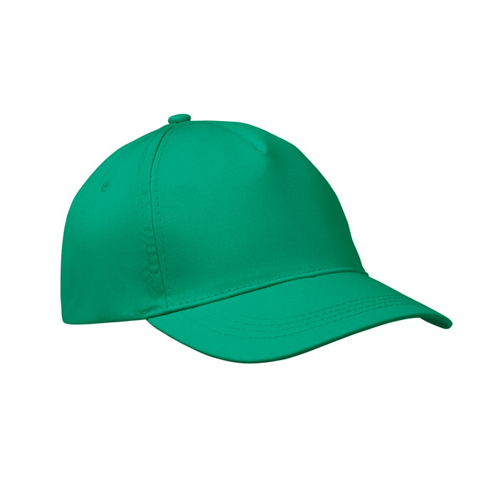 Casquette baseball personnalisable 5 pans Buzz Vert