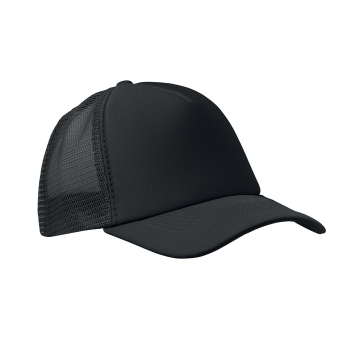 Casquette personnalisable 5 pans Bubble Noir